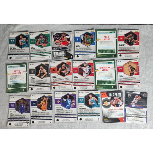 Panini NBA Trading Cards Lot of 23 Mosaic, Prizm, Optic NM In Penny Sleeves - Picture 3 of 6